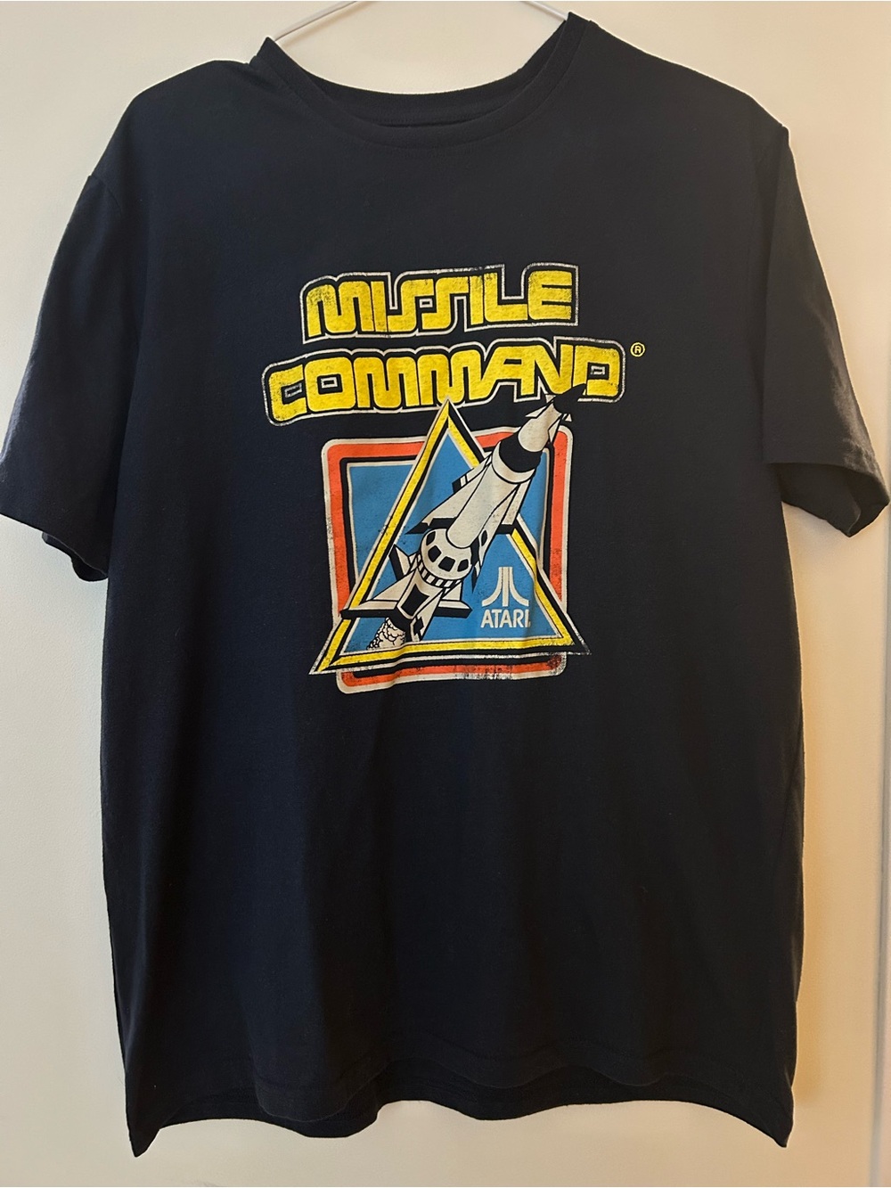 Black Atari “Missile Command” Tshirt